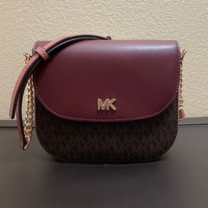 Michael Kors Logo Half Dome Crossbody